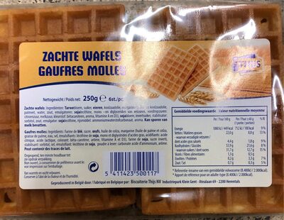 Gauffres molles