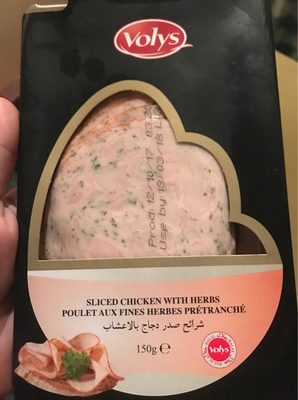 Poulet fine hePoulet aux fines herbes pré tranché