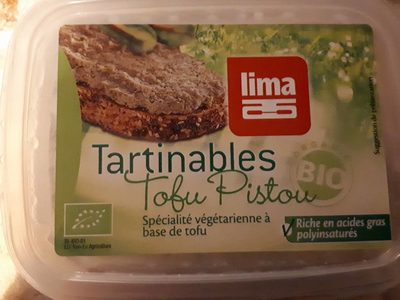TARTINABLE TOFU PISTOU
