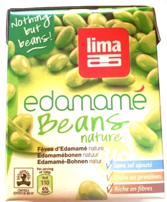 Fèves d'Edamamé nature