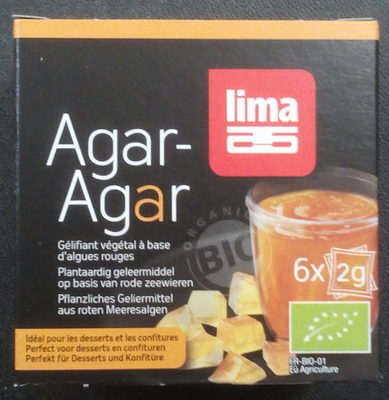 Agar-Agar - Gélifiant végétal à base d'algues rouges