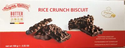 Rice crunch biscuit