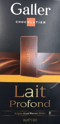 Tablette Galler Lait profond