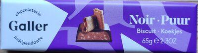 Chocolat noir biscuit