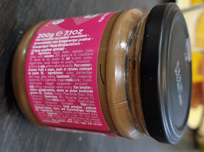 Pâte a tartiner au praliné croustillant