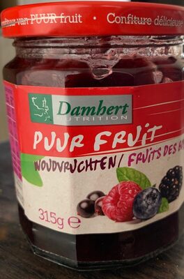 Puur fruit/woudvruchten