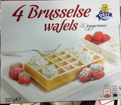 4 Brusselse wafels