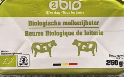 Beurre biologique de laiterie