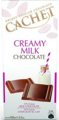 Creamy milk chocolate