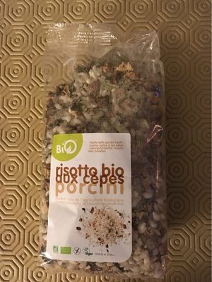 Risotto bio aux cepes porcini