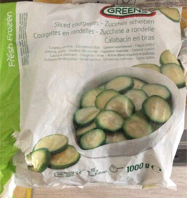 Courgettes en rondelles