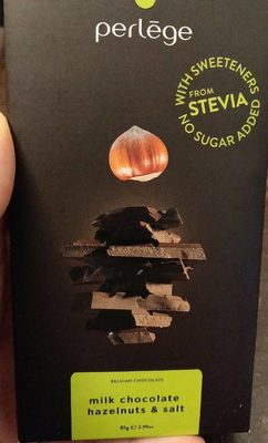 Milk chocolate hazelnuts & salt