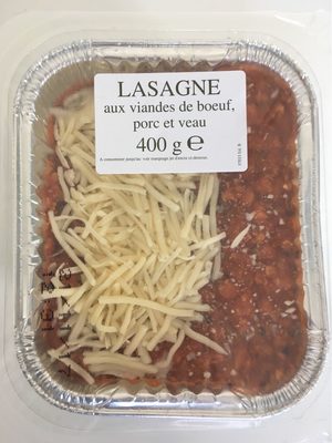 Lasagne aux Viandes de Bœuf, Porc et Veau