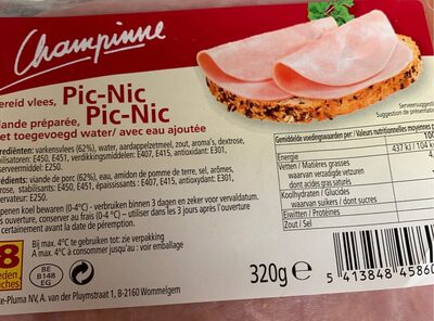 Champinne jambon