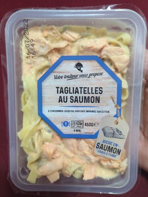 Tagliatelles au saumon