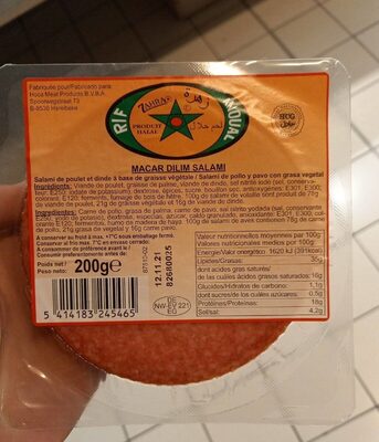 Macar dilim salami