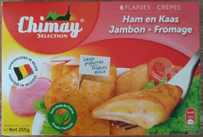 Crêpes jambon fromage