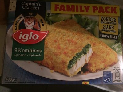 Croquettes de poisson aux epinards