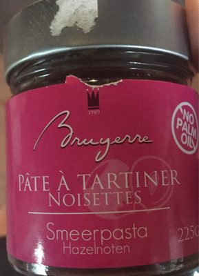 Pate a tartiner noisettes