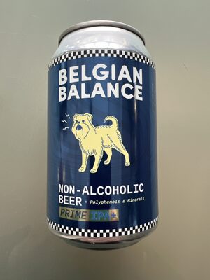 Belgian Balance non-alcoholic beer Prime IPA+