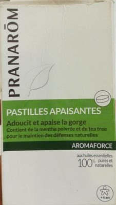Pranarôm Aromaforce Pastilles Pour La Gorge x 21