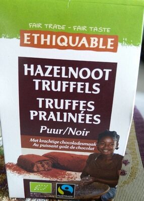 Truffes pralinées Noir