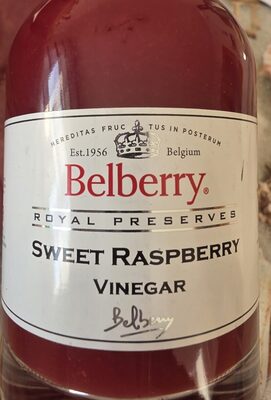 Sweet raspberry vinegar