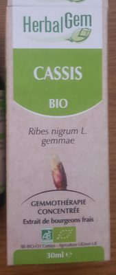 Cassis Bourgeons Macerat Bio Herbalgelm