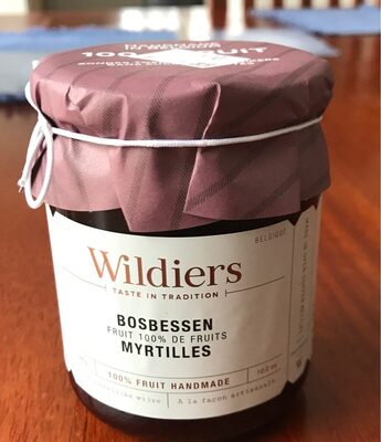 Confiture de myrtilles sans sucre ajouté
