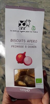 Biscuit apéro fromage et oignon