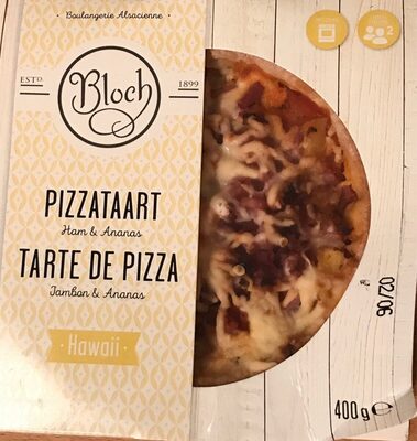 Tarte de Pizza Jambon & Ananas