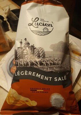 Les chips de Lucien, légèrement salé