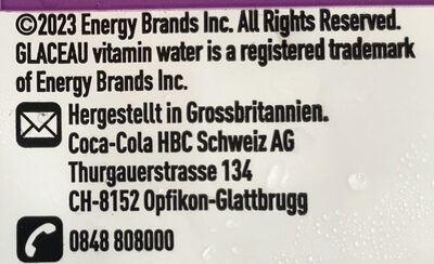 Vitamin water myrtille lavande