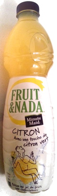 Fruit & Nada - Boisson rafraîchissante avec jus de citron et citron vert