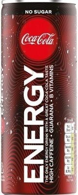 Coca-Cola Energy, No Sugar