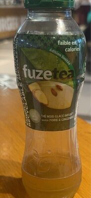 Fuze tea poire et gingembre