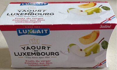 Yaourt du Luxembourg - Fruits du verger