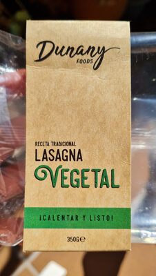 Lasaña vegetal