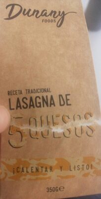 Lasagna de 5 quesos