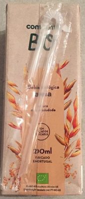 Bebida biológica aveia