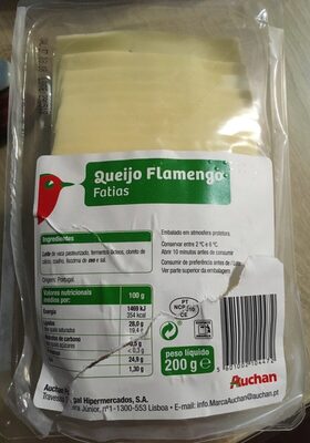 Queijo Flamengo Fatias