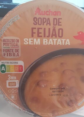 Sopa de Feijão sem Batata