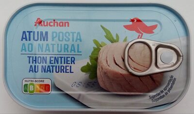 Atum posta ao natural