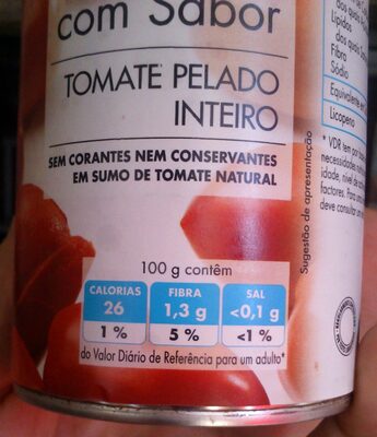 Tomate Pelado Inteiro