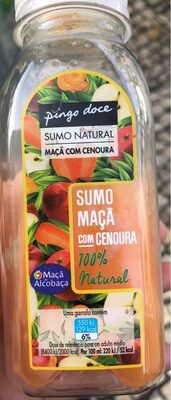 Sumo Natural Maçã com Cenoura