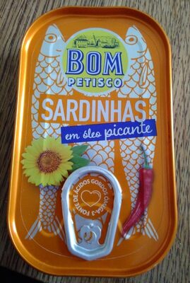 Sardinhas em óleo picante