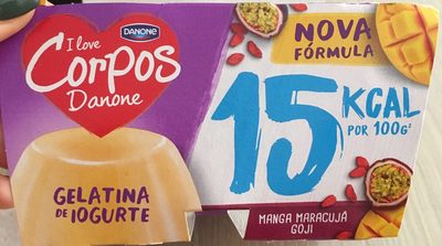 Gelatina de iogurte