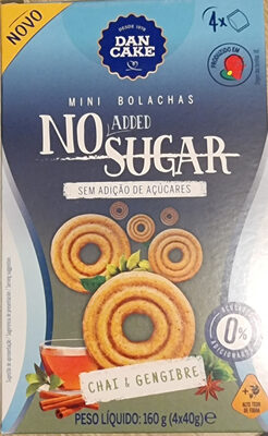 Mini Bolachas Chai & Gengibre