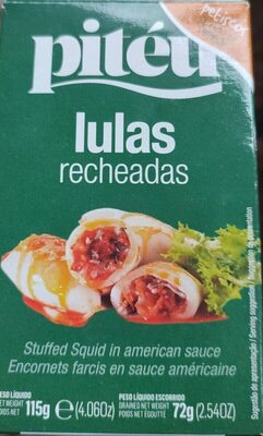 Stuffed squid in American souce