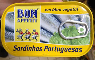 Sardinhas Portuguesas em óleo vegetal